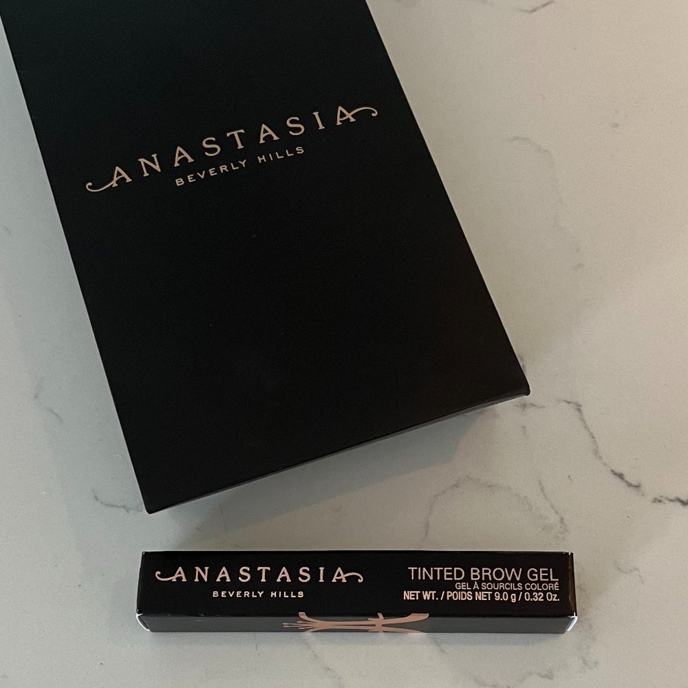 Anastasia Tinted Brow Gel in Granite, with Gift packaging